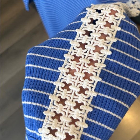 Lilly Pulitzer Marlowe Dress Beckon Blue Breeze Size L - Picture 14 of 17